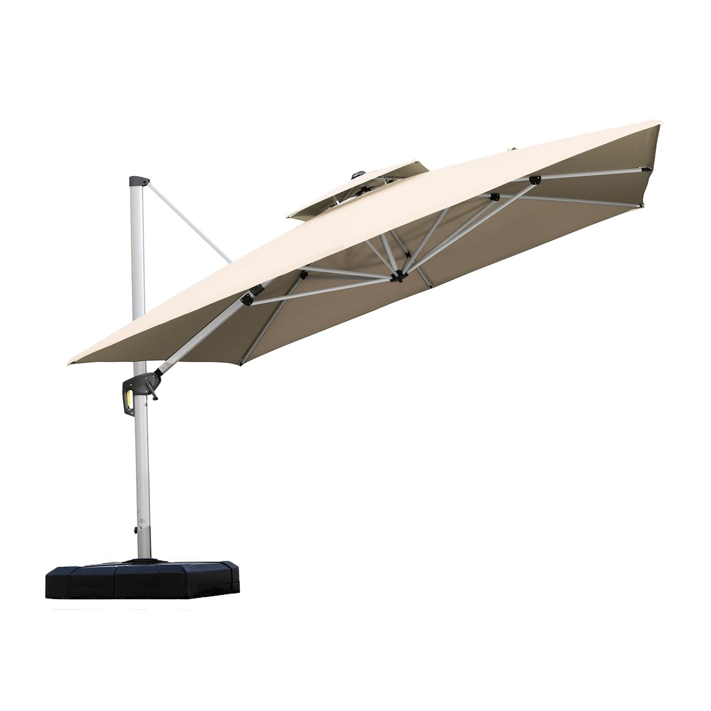 PURPLE LEAF 12' Offset Patio Umbrella – Terra