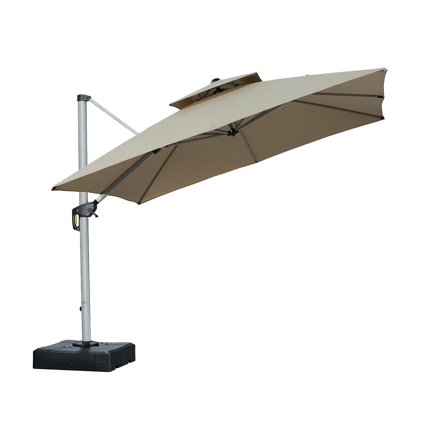 PURPLE LEAF 12' Offset Patio Umbrella – Terra