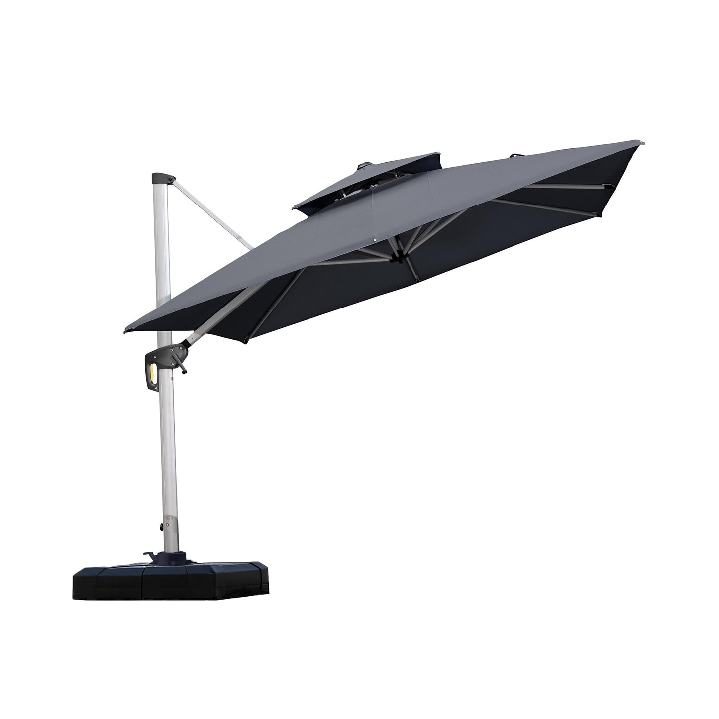 PURPLE LEAF 12' Offset Patio Umbrella – Terra