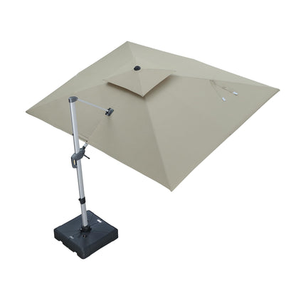 PURPLE LEAF 12' Offset Patio Umbrella – Terra