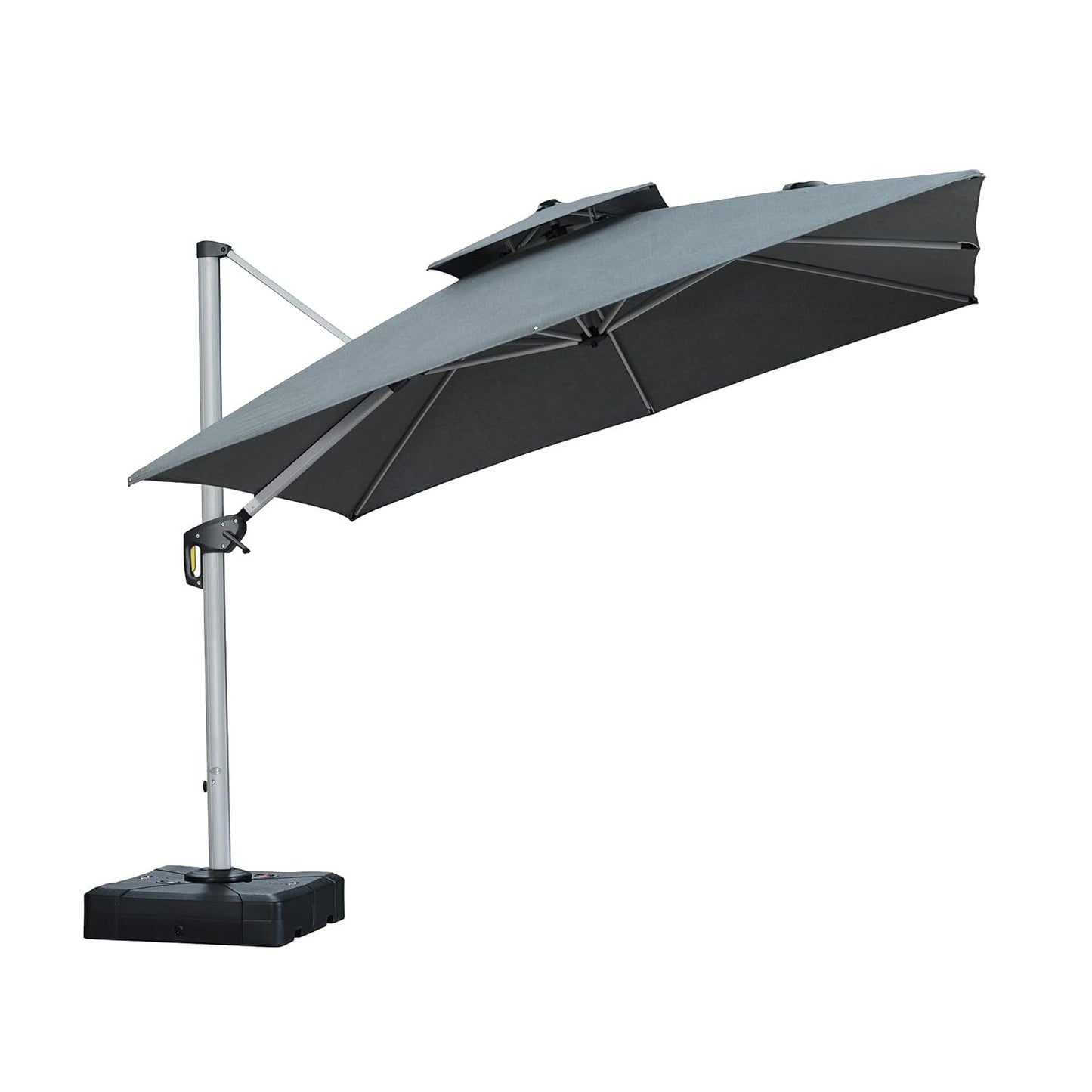 PURPLE LEAF 12' Offset Patio Umbrella – Terra