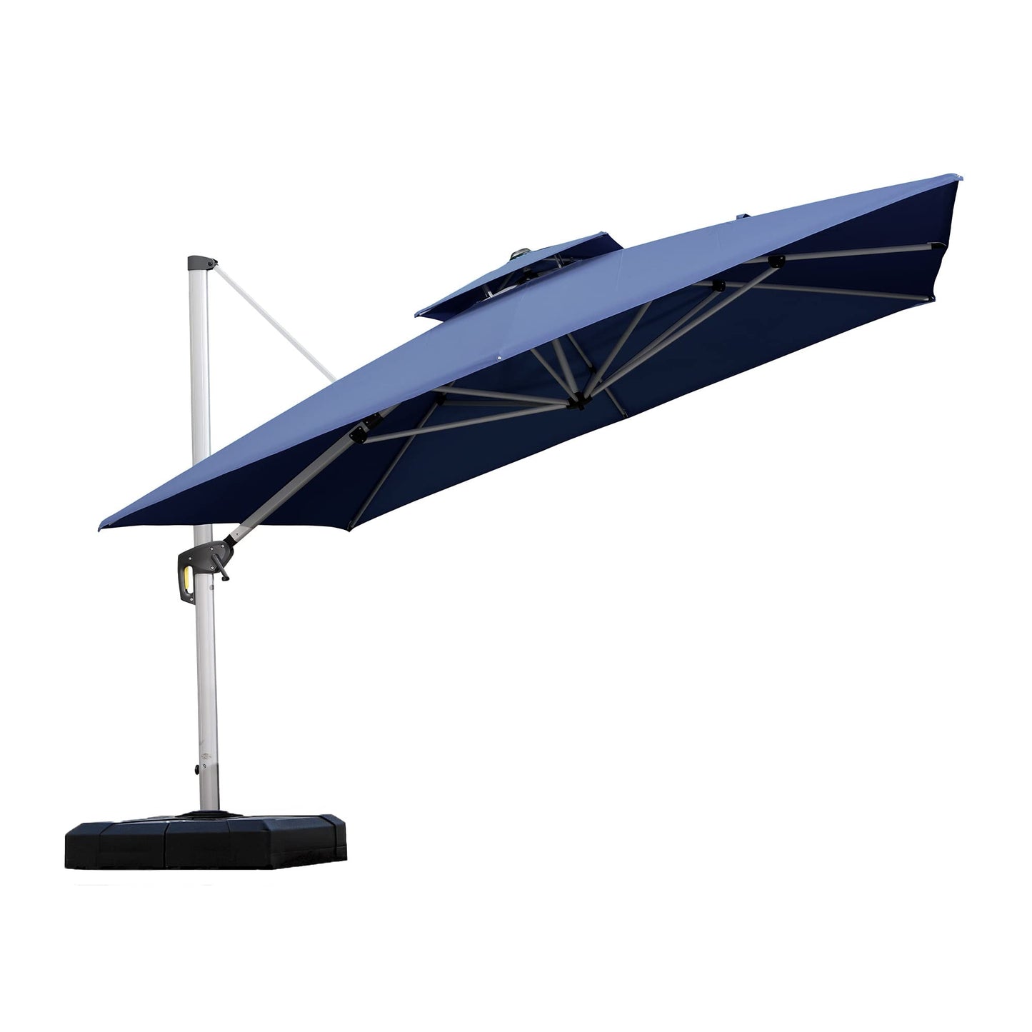 PURPLE LEAF 12' Offset Patio Umbrella – Terra