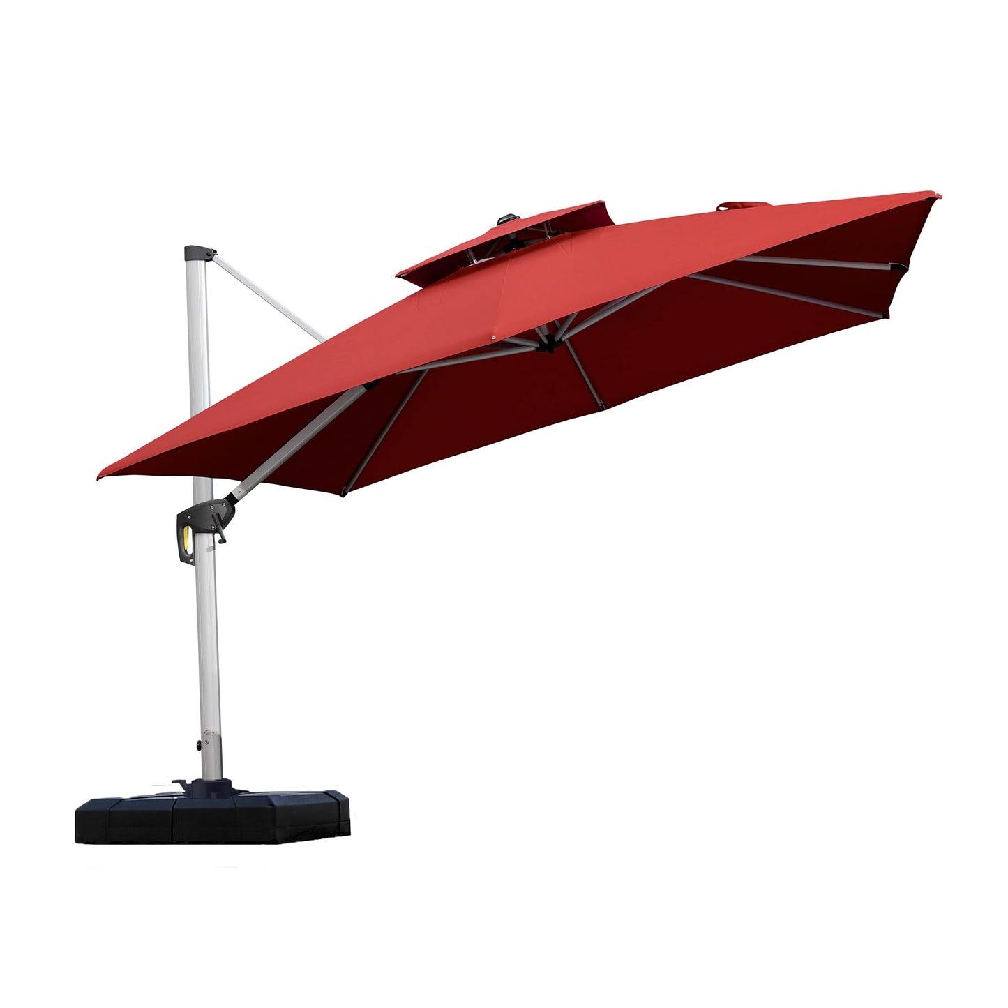 PURPLE LEAF 12' Offset Patio Umbrella – Terra