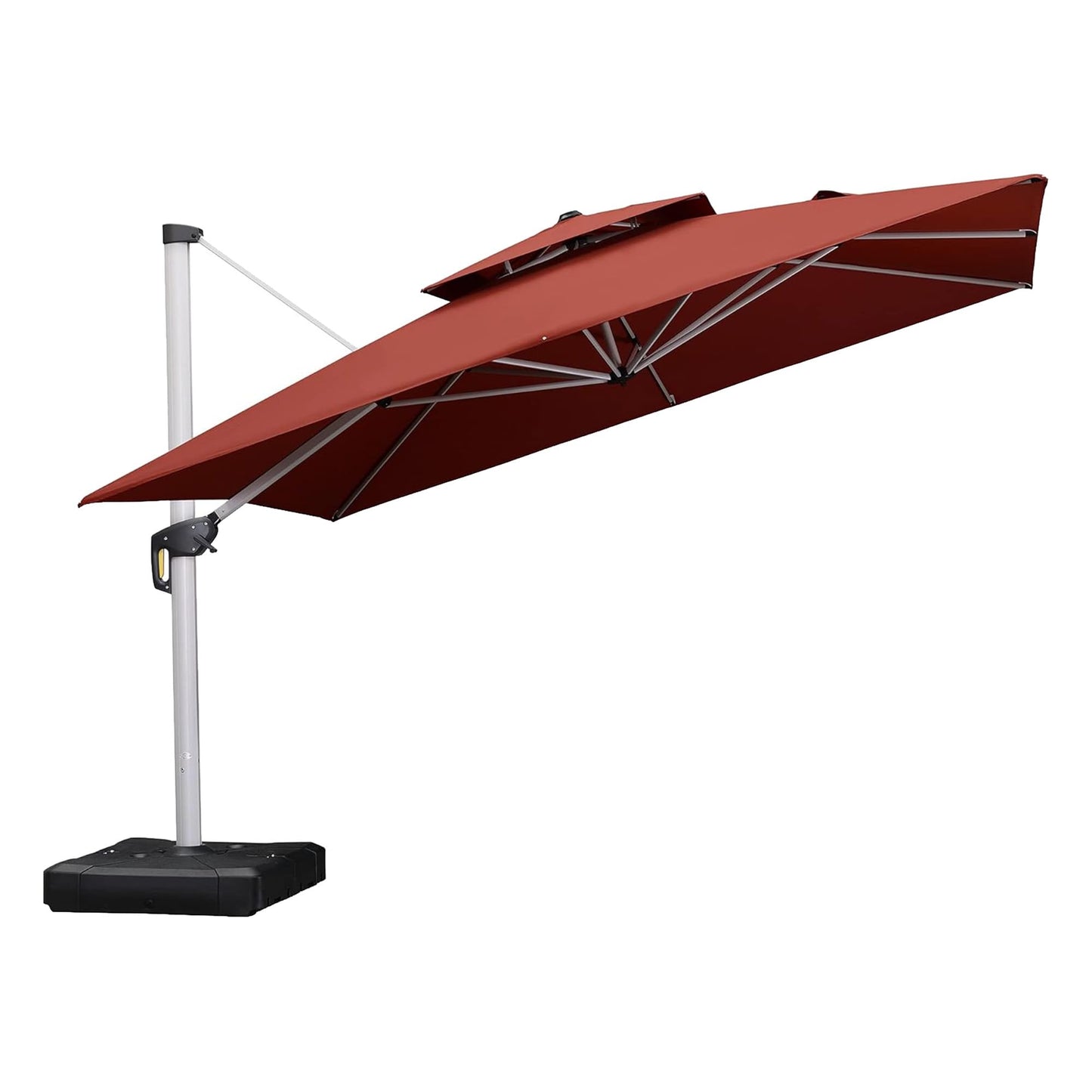 PURPLE LEAF 12' Offset Patio Umbrella – Terra
