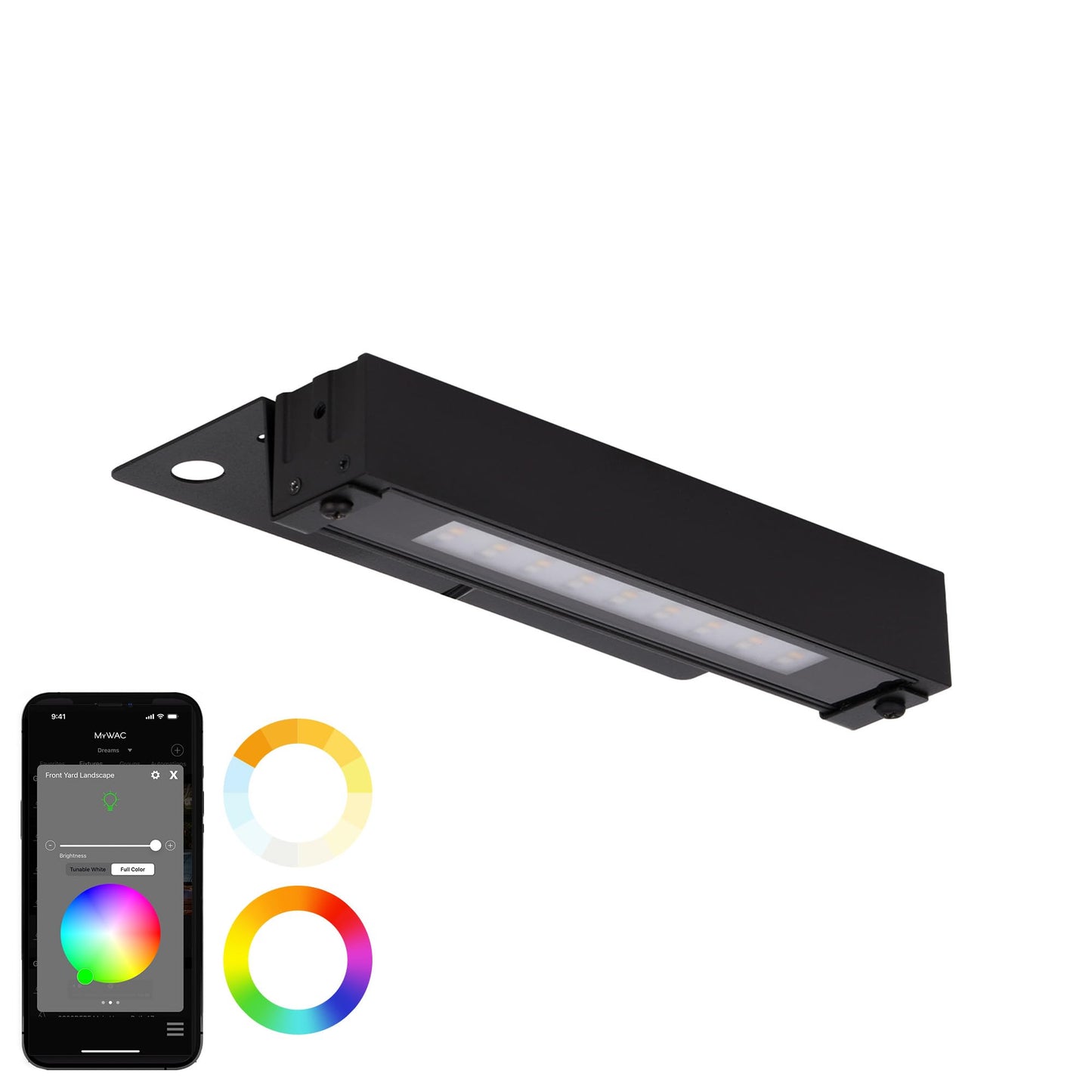 WAC Colorscaping Smart LED Hardscape Light – Bronze