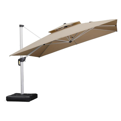 PURPLE LEAF 12' Offset Patio Umbrella – Terra