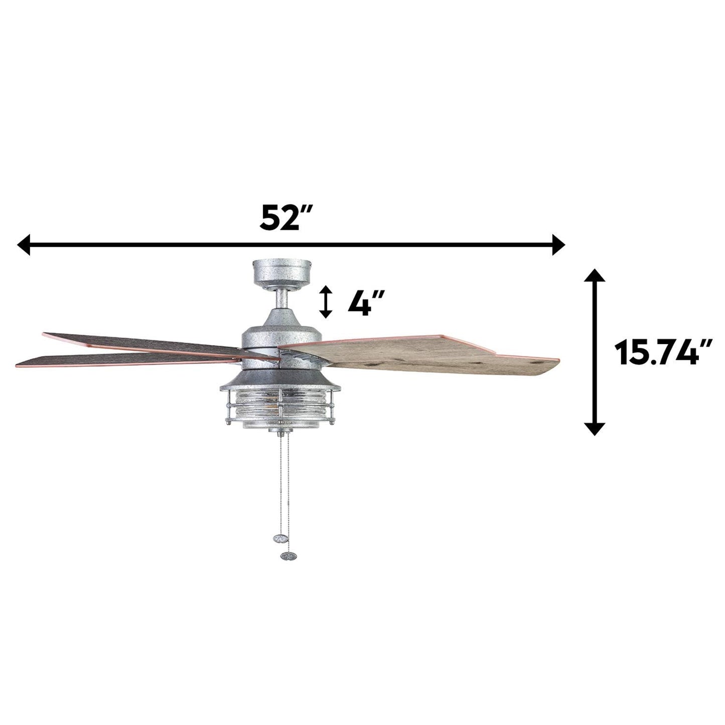 Honeywell Foxhaven 52" Farmhouse Ceiling Fan
