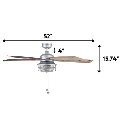 Honeywell Foxhaven 52" Farmhouse Ceiling Fan