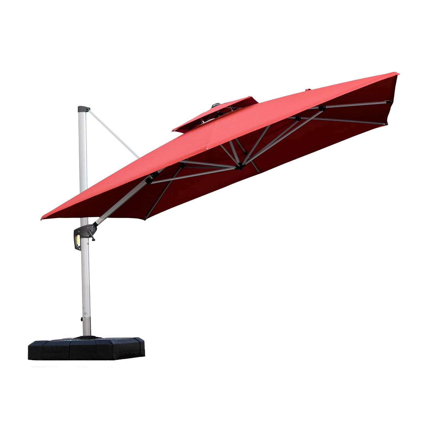 PURPLE LEAF 12' Offset Patio Umbrella – Terra