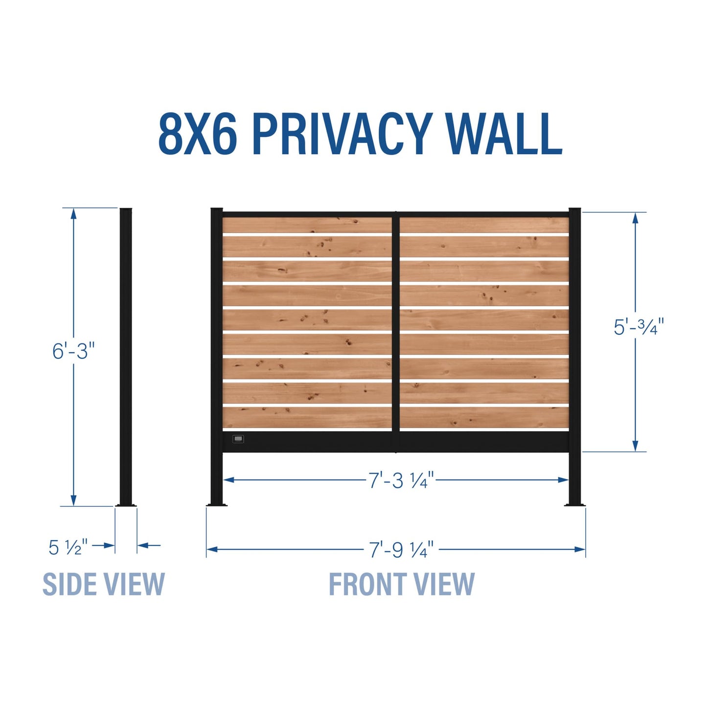 Backyard Discovery Cedar Outdoor Privacy Screen Kit