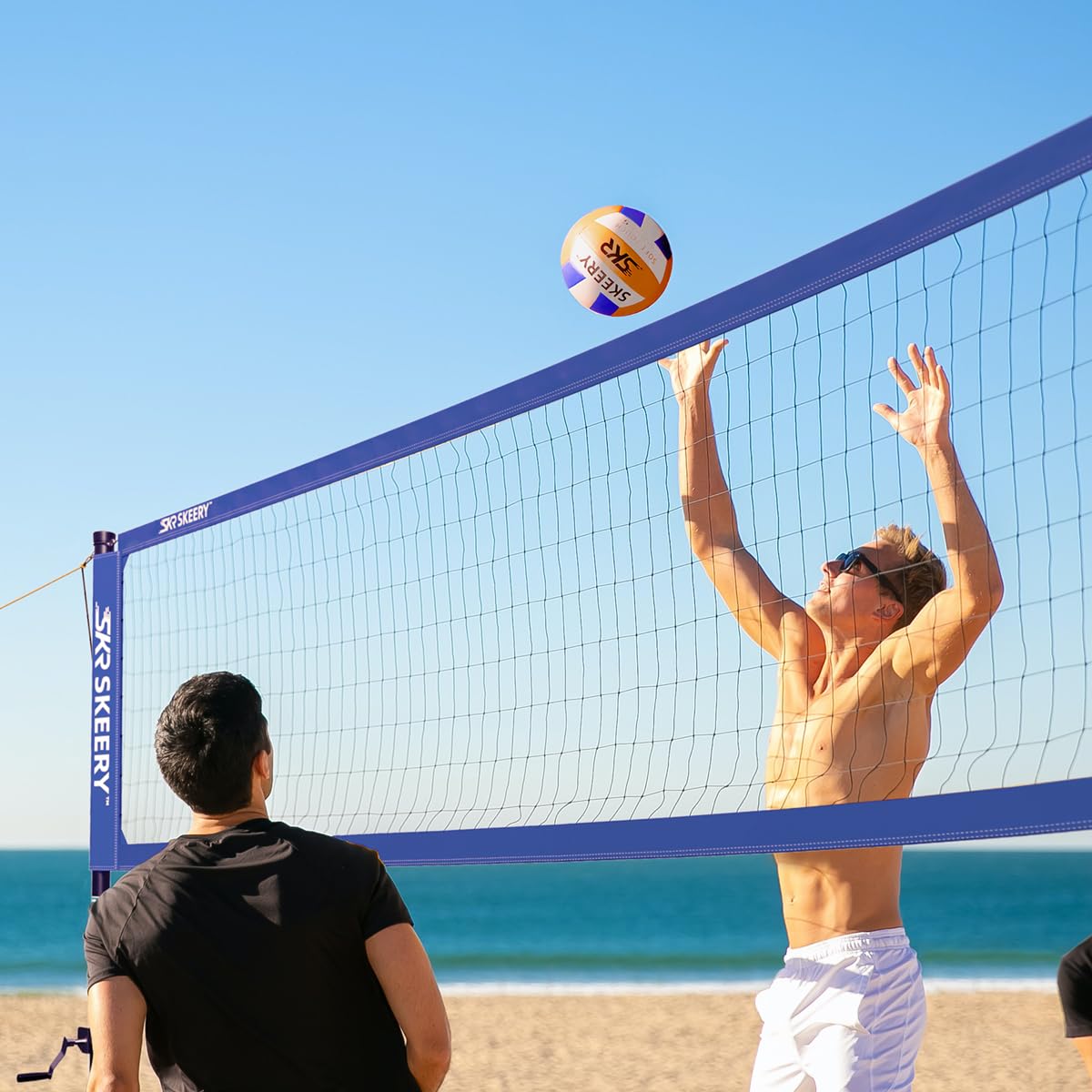 SKEERY Outdoor Volleyball Net Set – 32FT