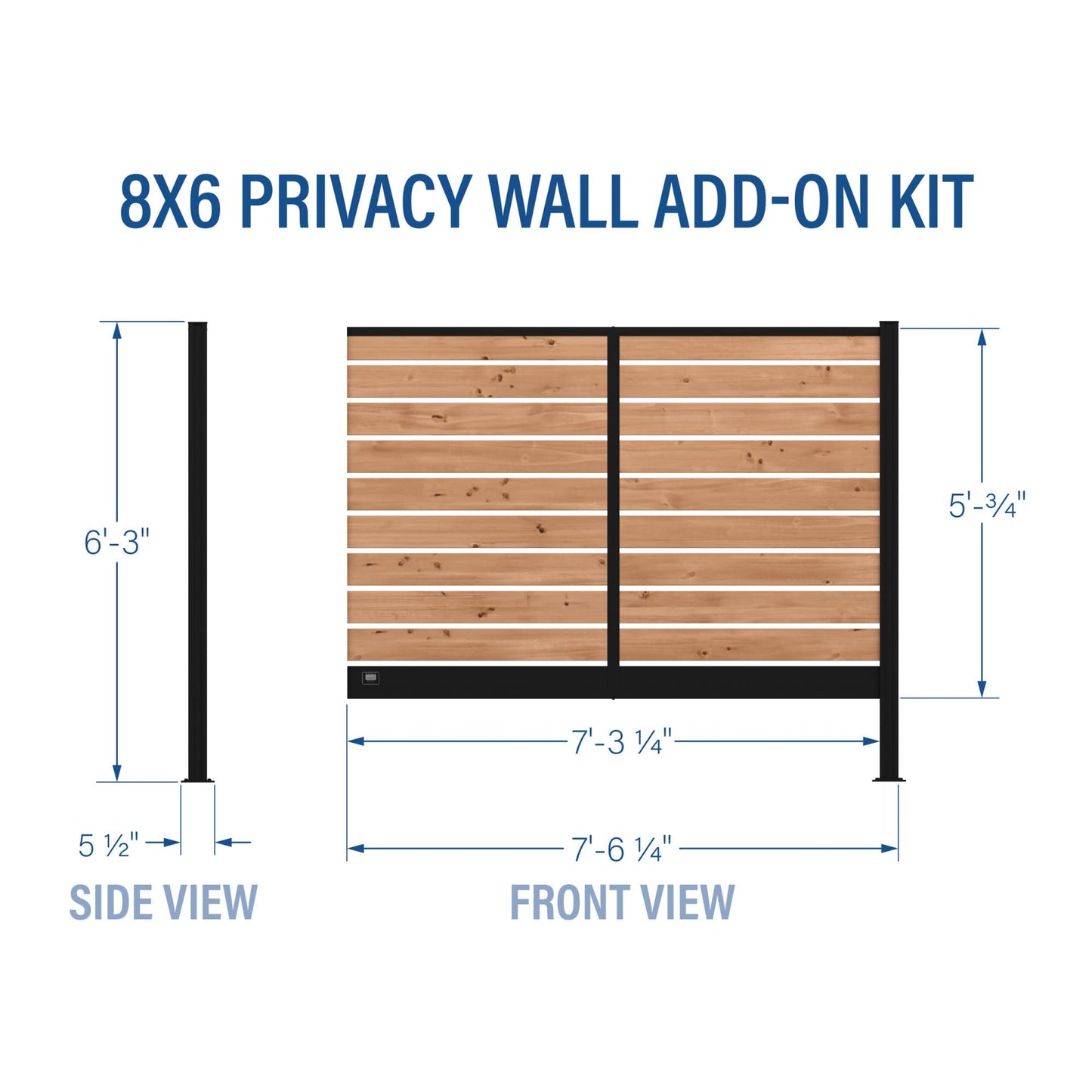Backyard Discovery Cedar Outdoor Privacy Screen Kit