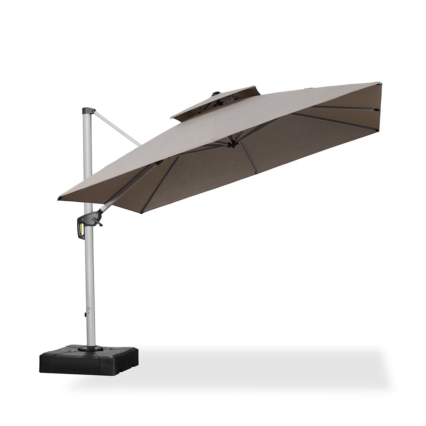 PURPLE LEAF 12' Offset Patio Umbrella – Terra