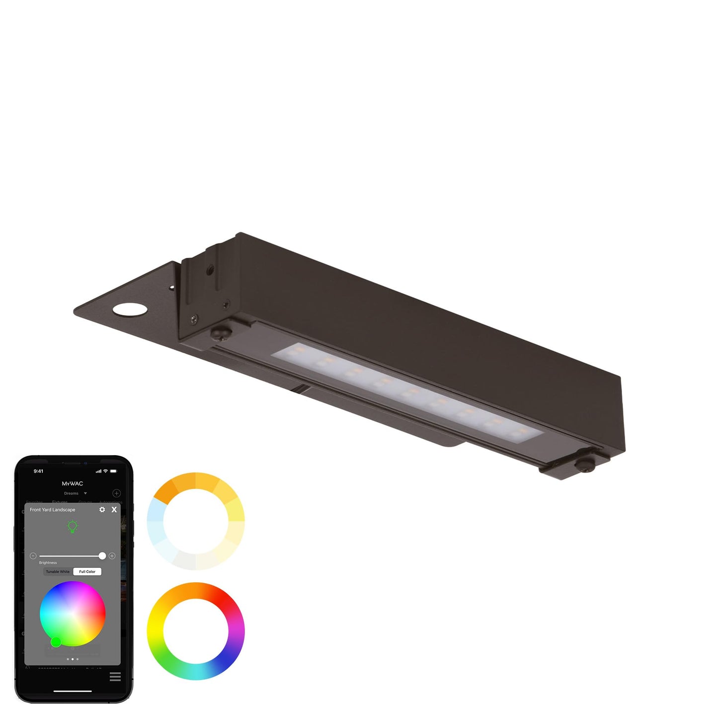 WAC Colorscaping Smart LED Hardscape Light – Bronze