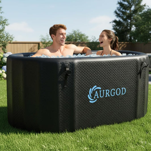AURGOD Inflatable Cold Plunge Tub – 238 Gallon