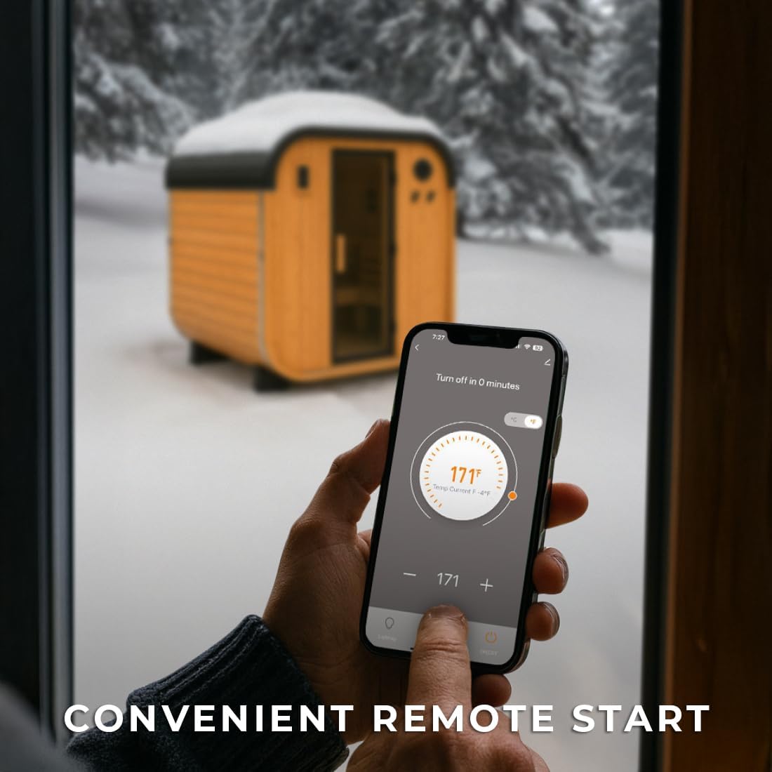 Backyard Discovery Lennon Cedar Cube Sauna