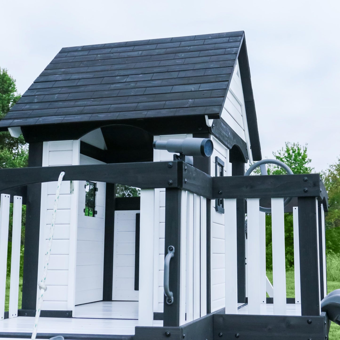 Backyard Discovery Canyon Creek Cedar Swing Set