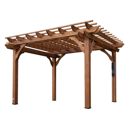 Backyard Discovery Beaumont 12' x 12' Cedar Pergola