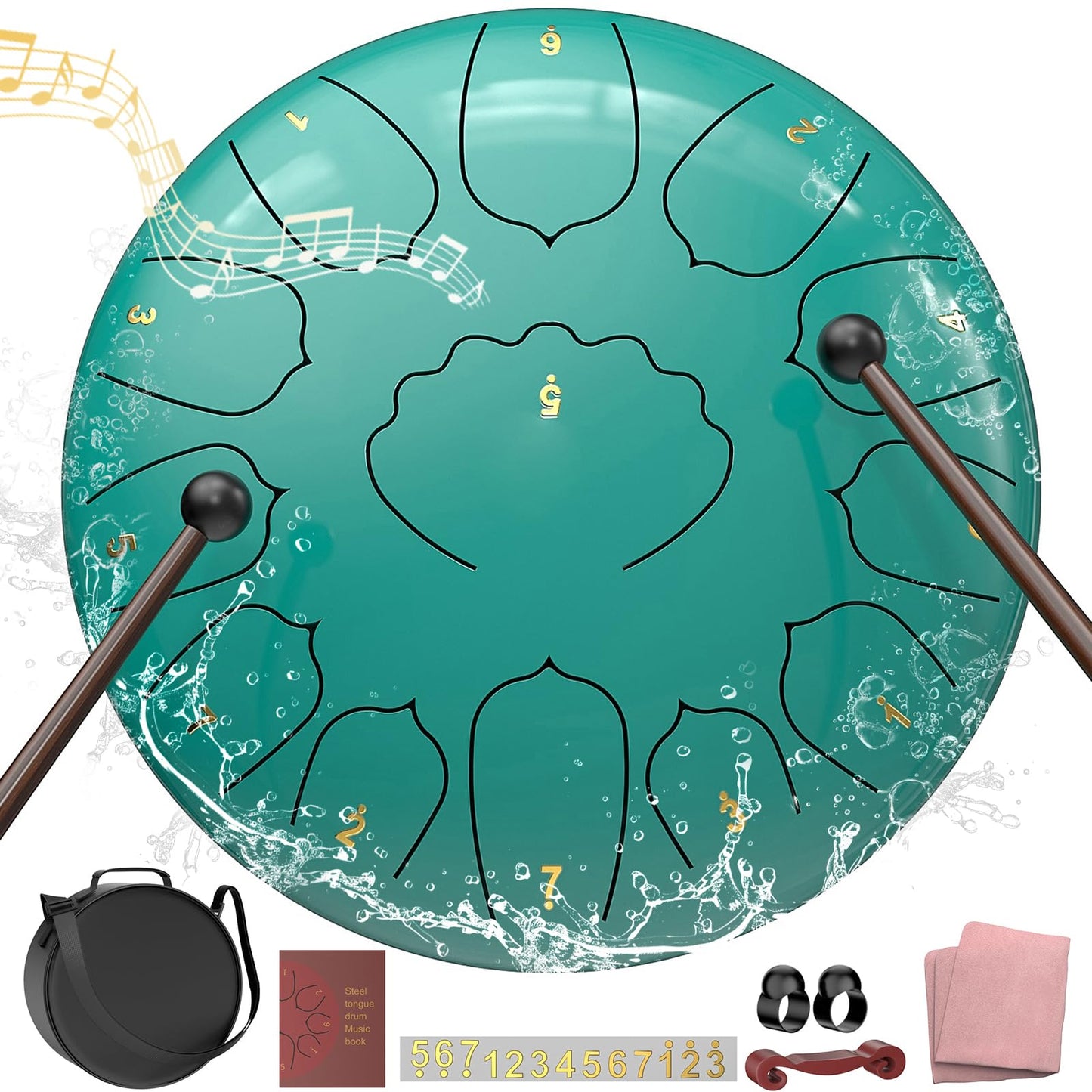 INNOWARMER Steel Rain Drum for Garden – Green