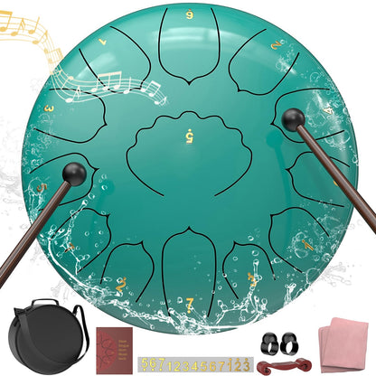 INNOWARMER Steel Rain Drum for Garden – Green