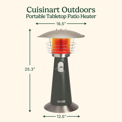 Cuisinart Tabletop Patio Heater – Black