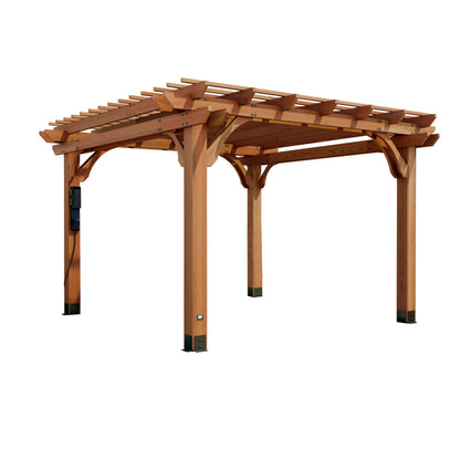 Backyard Discovery Beaumont 12' x 12' Cedar Pergola