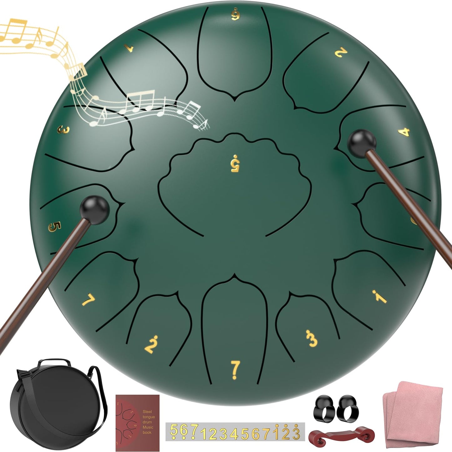 INNOWARMER Steel Rain Drum for Garden – Green