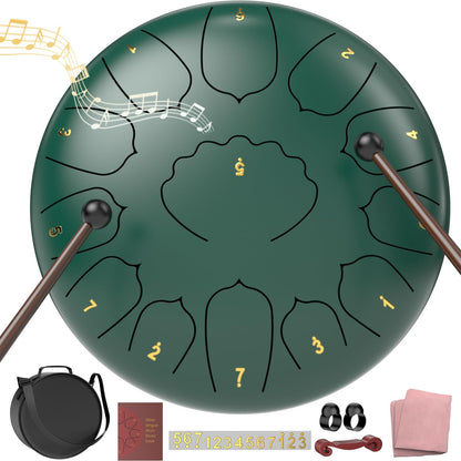 INNOWARMER Steel Rain Drum for Garden – Green