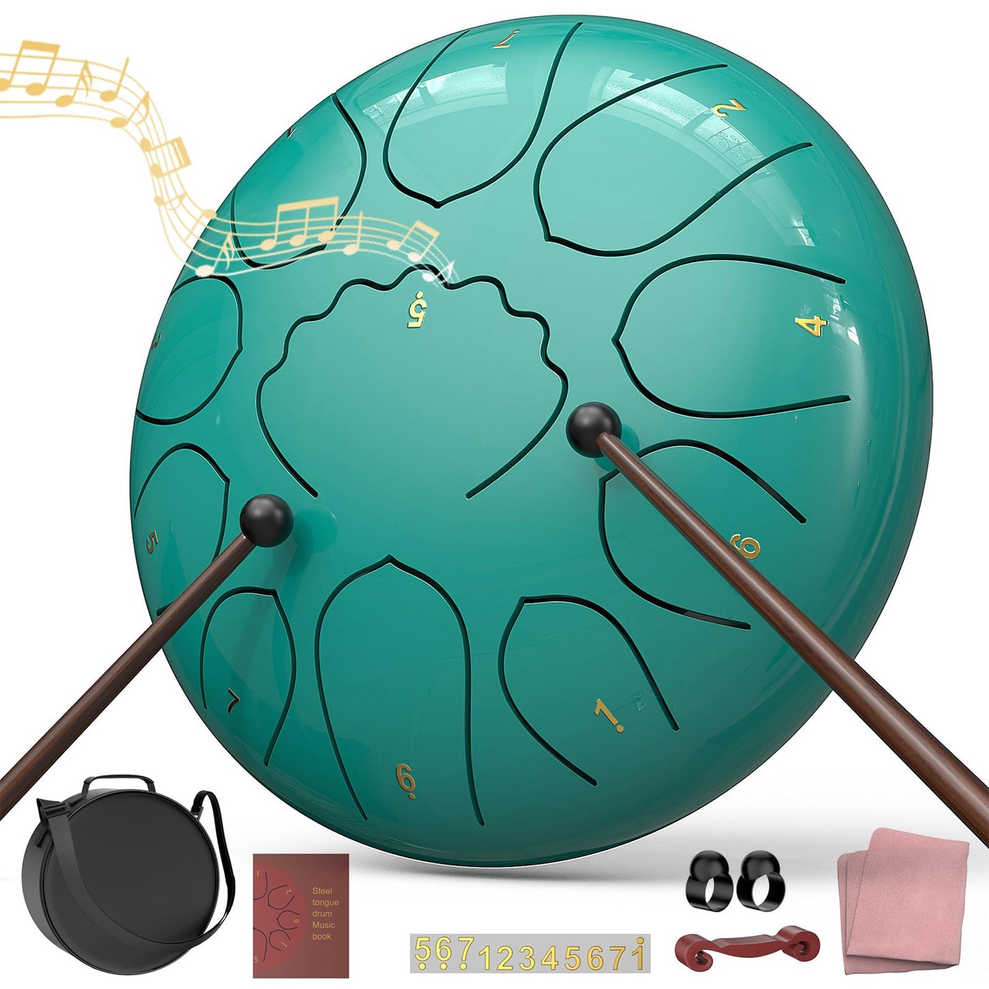 INNOWARMER Steel Rain Drum for Garden – Green