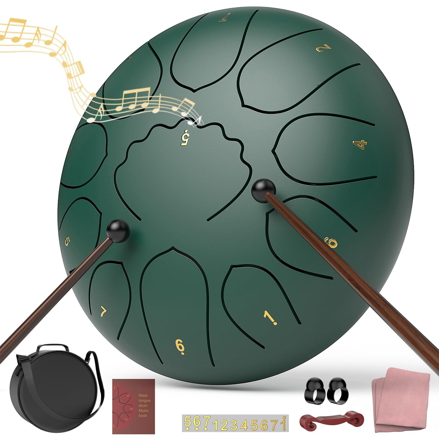 INNOWARMER Steel Rain Drum for Garden – Green