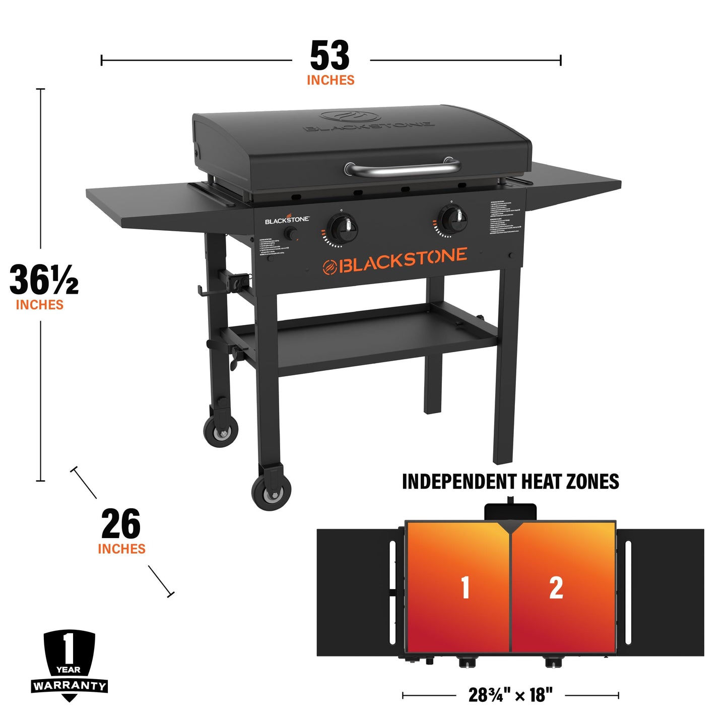 Blackstone® 28" Gas Griddle Station
