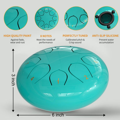 INNOWARMER Steel Rain Drum for Garden – Green