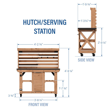 Backyard Discovery Acacia Wood Console Table