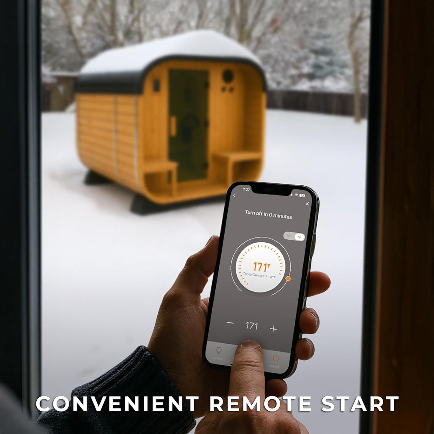 Backyard Discovery Lennon Cedar Cube Sauna