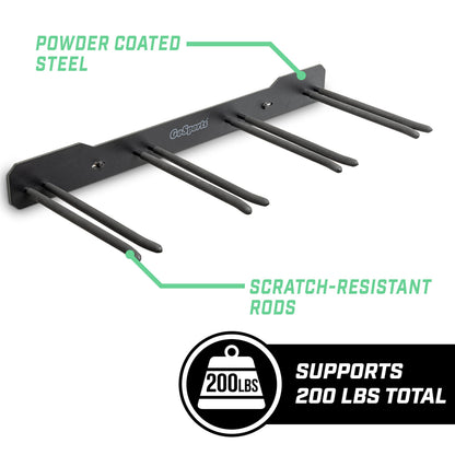 GoSports Wall Mounted Ski & Snowboard Rack