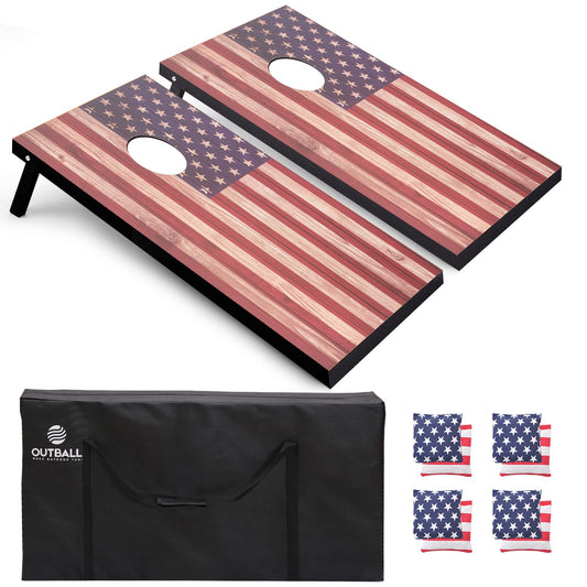 OUTBALL Regulation Cornhole Set with Bean Bags