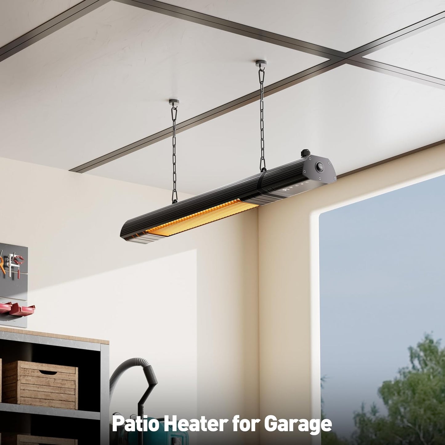 Sundate Ceiling Mount Infrared Patio Heater