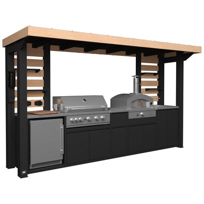 Backyard Discovery Fusion Flame Outdoor Kitchen