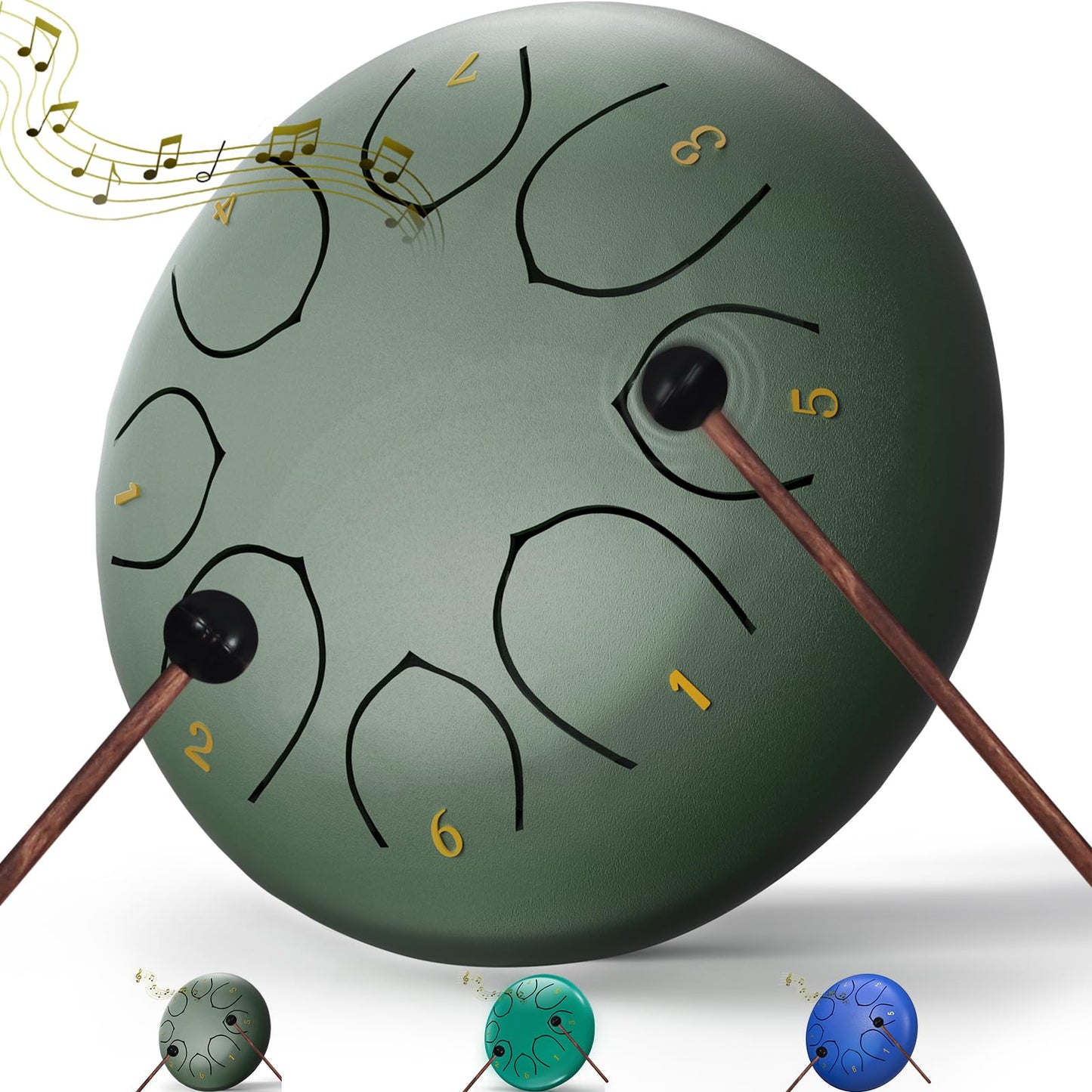 INNOWARMER Steel Rain Drum for Garden – Green