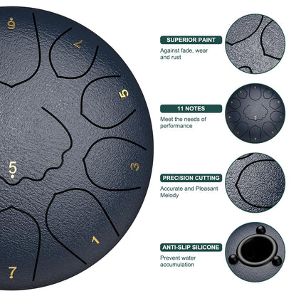 INNOWARMER Steel Rain Drum for Garden – Green