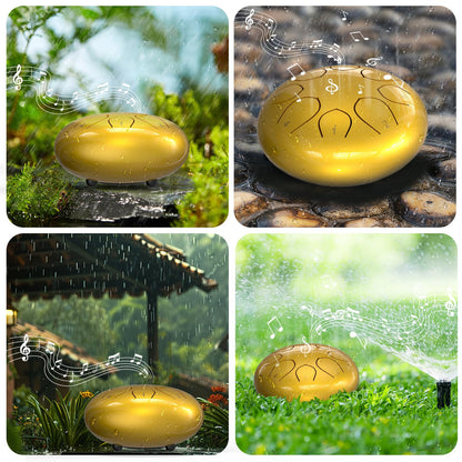 INNOWARMER Steel Rain Drum for Garden – Green