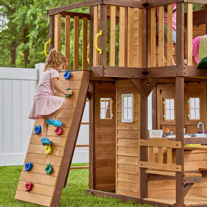 Backyard Discovery Canyon Creek Cedar Swing Set