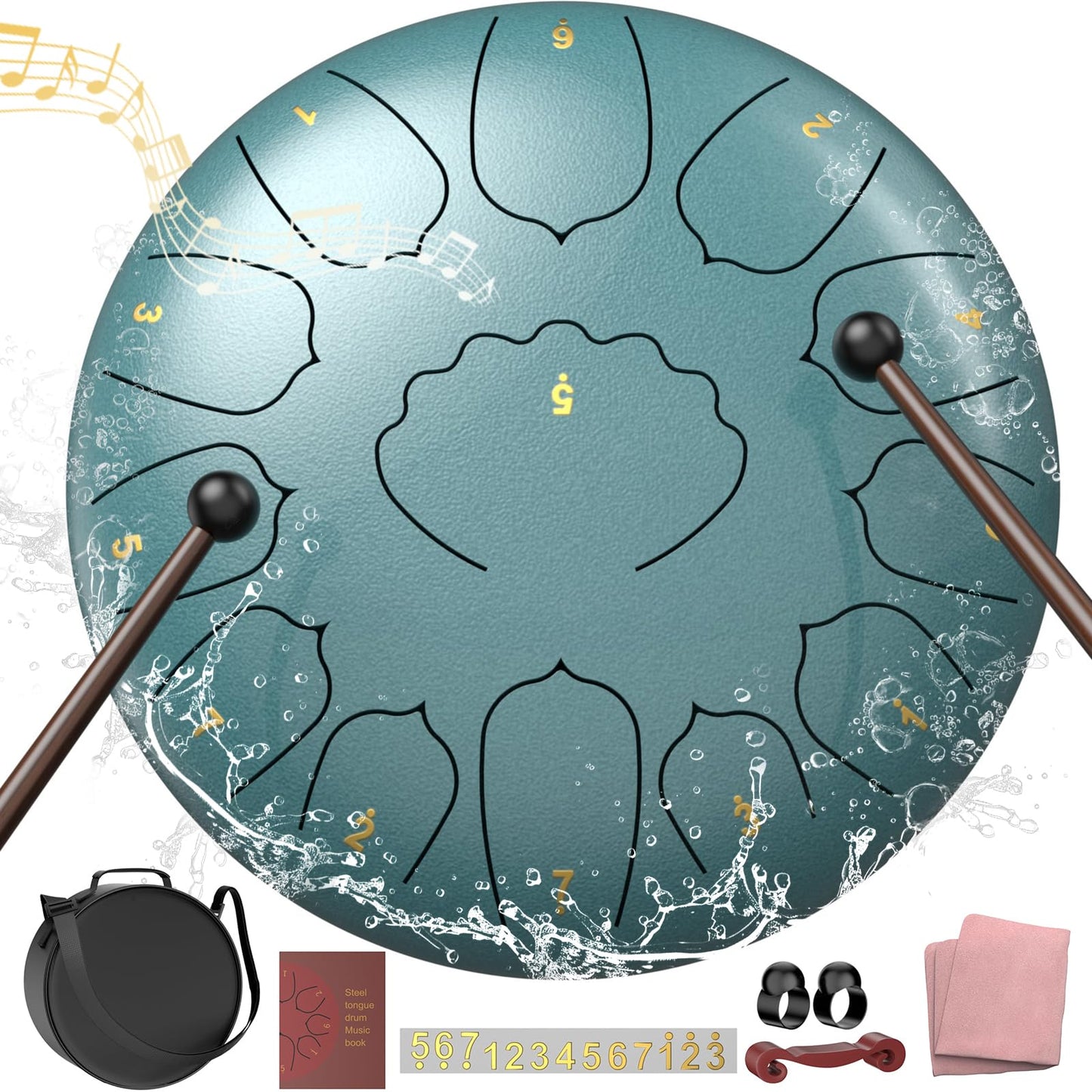 INNOWARMER Steel Rain Drum for Garden – Green