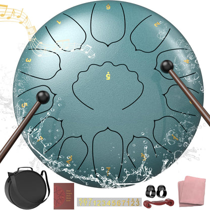 INNOWARMER Steel Rain Drum for Garden – Green