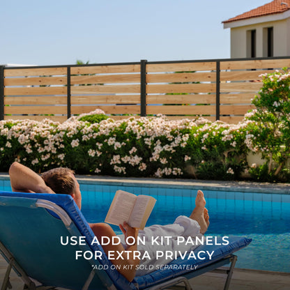 Backyard Discovery Cedar Outdoor Privacy Screen Kit