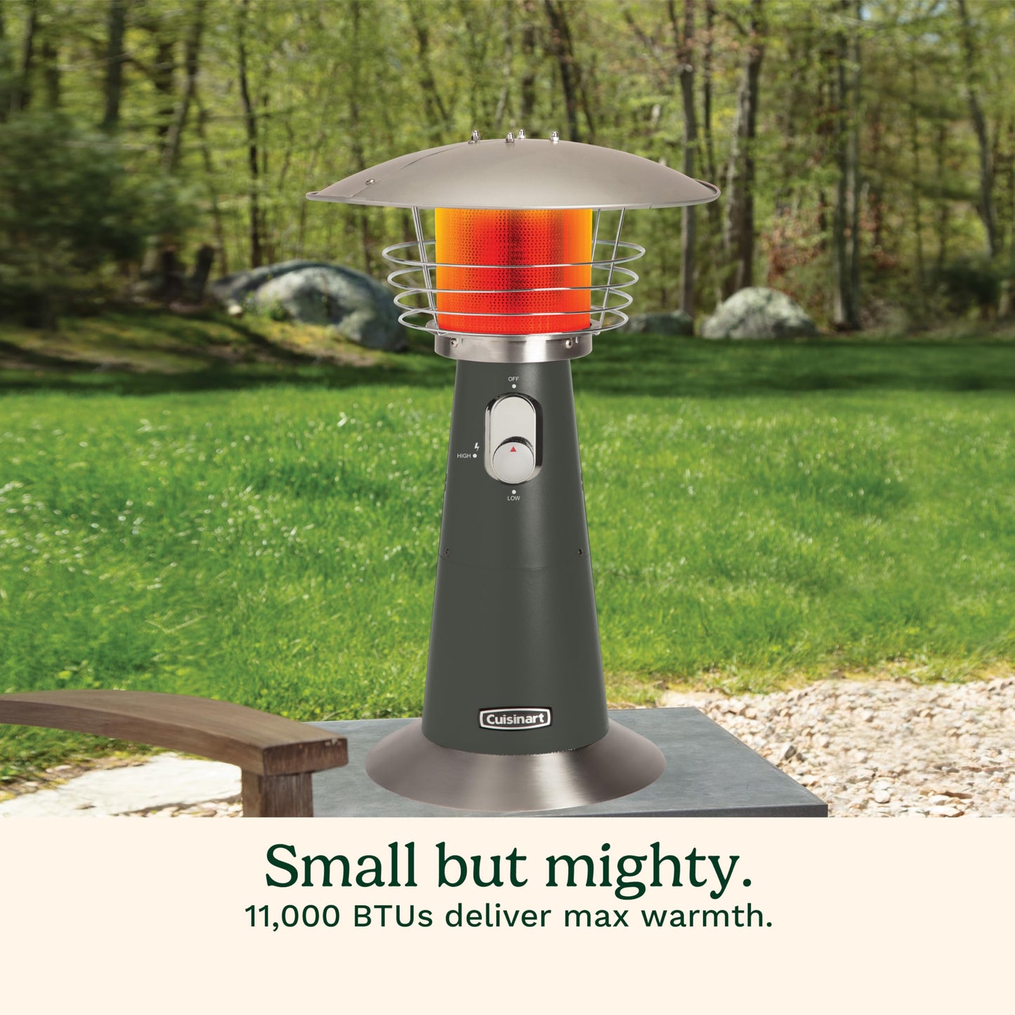 Cuisinart Tabletop Patio Heater – Black