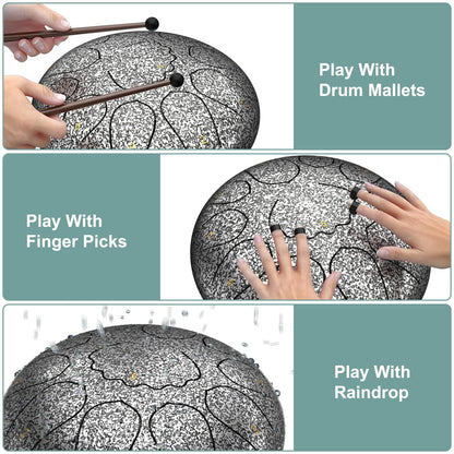 INNOWARMER Steel Rain Drum for Garden – Green