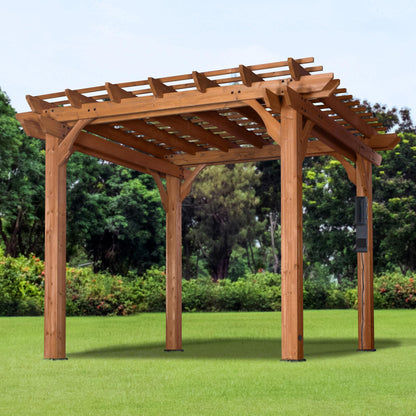 Backyard Discovery Beaumont 12' x 12' Cedar Pergola