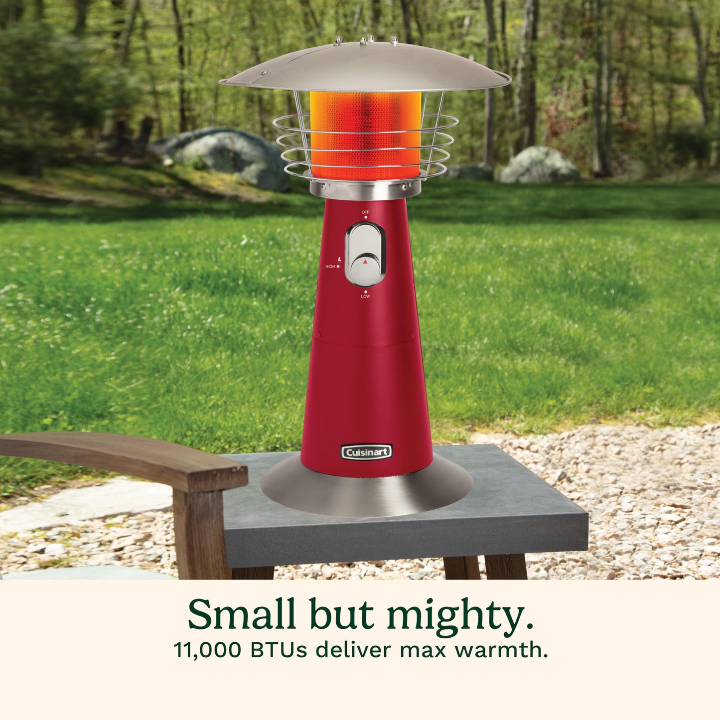 Cuisinart Tabletop Patio Heater – Black