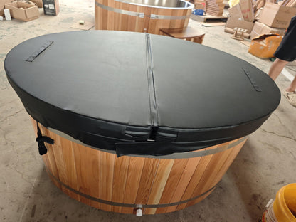 AURGOD Cedar Cold Plunge Tub with Chiller